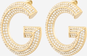 GUESS Náušnice - Zlatá: predná strana