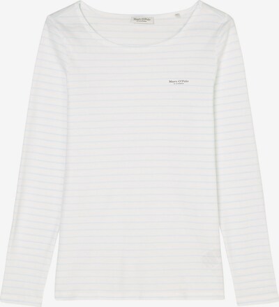 Marc O'Polo Shirt (OCS) in hellblau / schwarz / weiß, Produktansicht