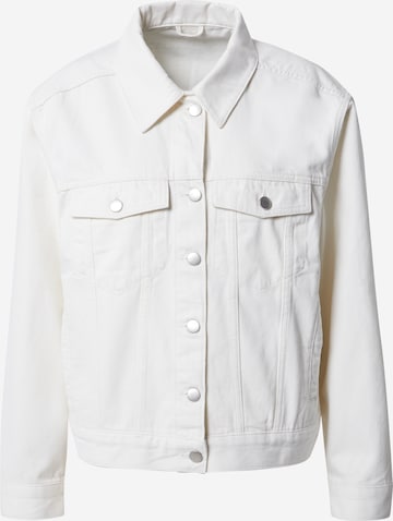 Ema Louise x ABOUT YOU Between-Season Jacket 'DORO' in White: front