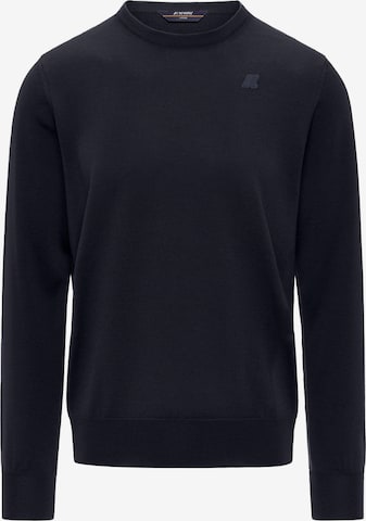 Pullover 'K-WAY SEBASTIEN MERINO PULLOVER Maglieria' di K-Way in blu: frontale