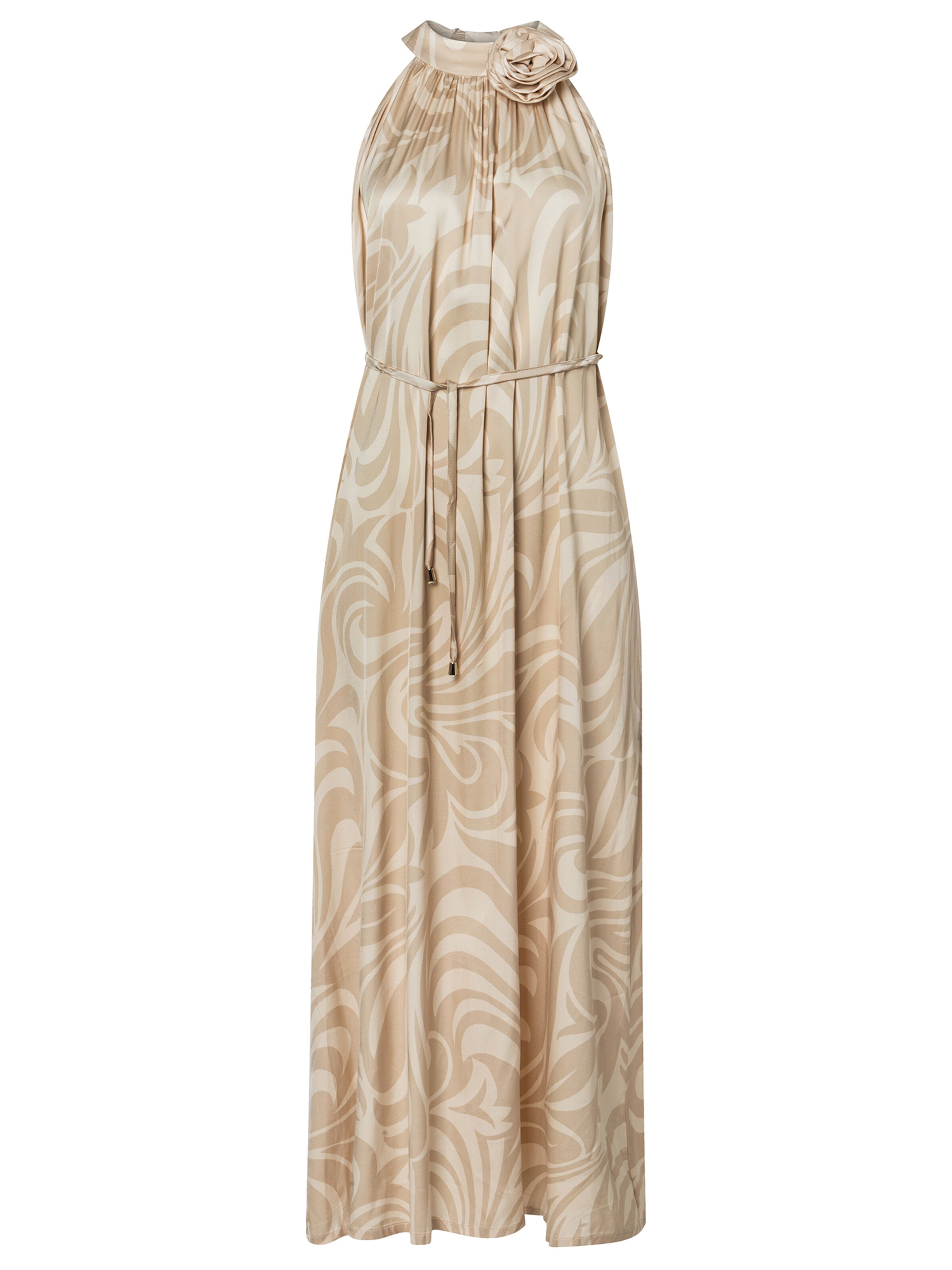 Robe 'Wapina' Ana Alcazar en beige : devant