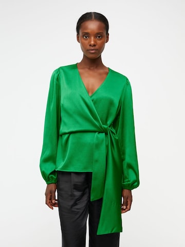 OBJECT Blouse 'Adalina' in Groen: voorkant