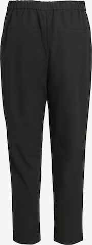 VILA Tapered Pleat-front trousers 'Titti' in Black