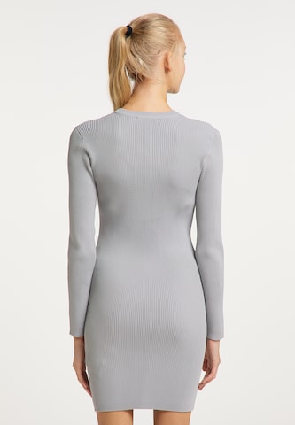 myMo ATHLSR Strickkleid in Grau