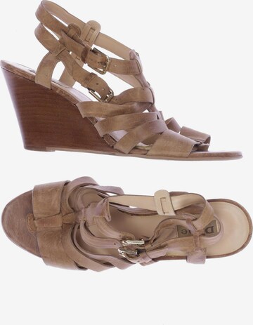 Dune LONDON Sandals & High-Heeled Sandals in 41 in Brown: front