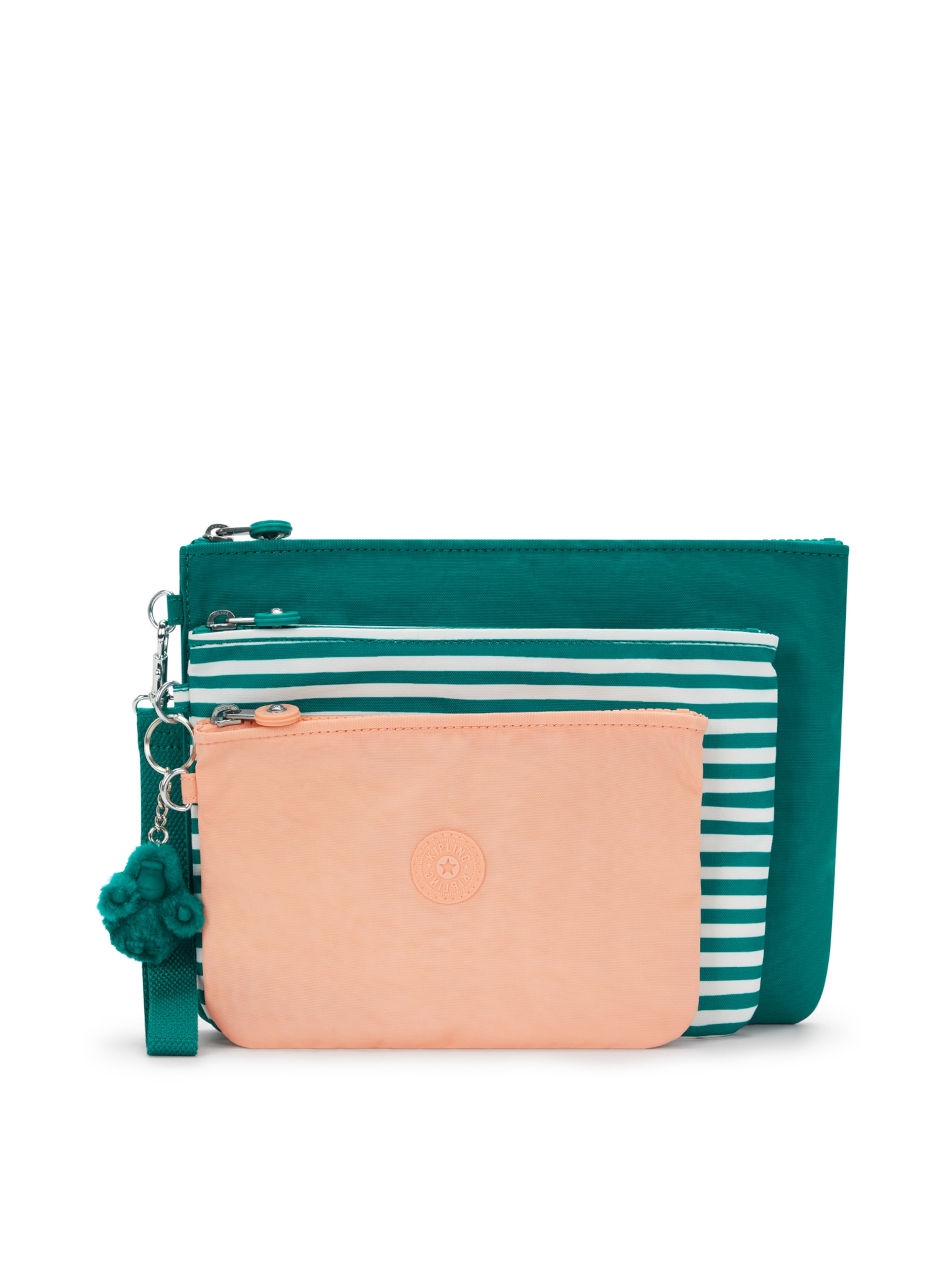 KIPLING Πορτοφόλι 'IAKA L WRISTLET' σε πράσινο: μπροστά