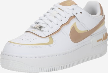 Baskets basses 'AF1 SHADOW' Nike Sportswear en blanc : devant