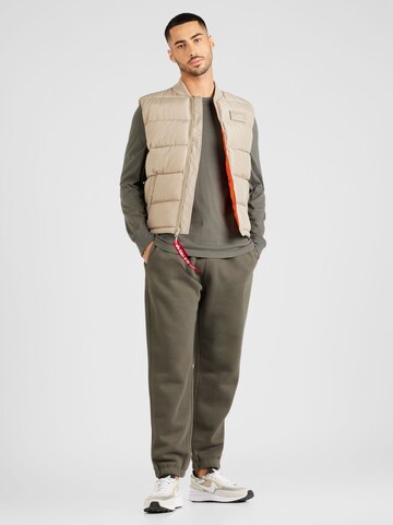 Gilet ALPHA INDUSTRIES en beige