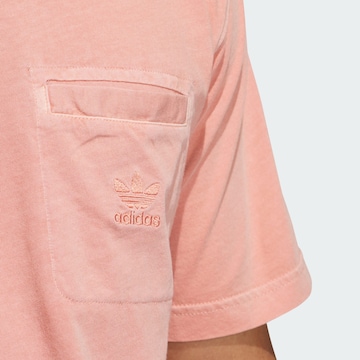 ADIDAS ORIGINALS Shirt 'Trefoil Essentials' in Oranje