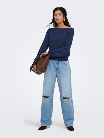 Pull-over 'KATIA ' ONLY en bleu