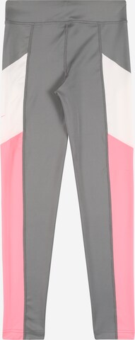 Skinny Pantalon de sport 'Trophy' NIKE en gris