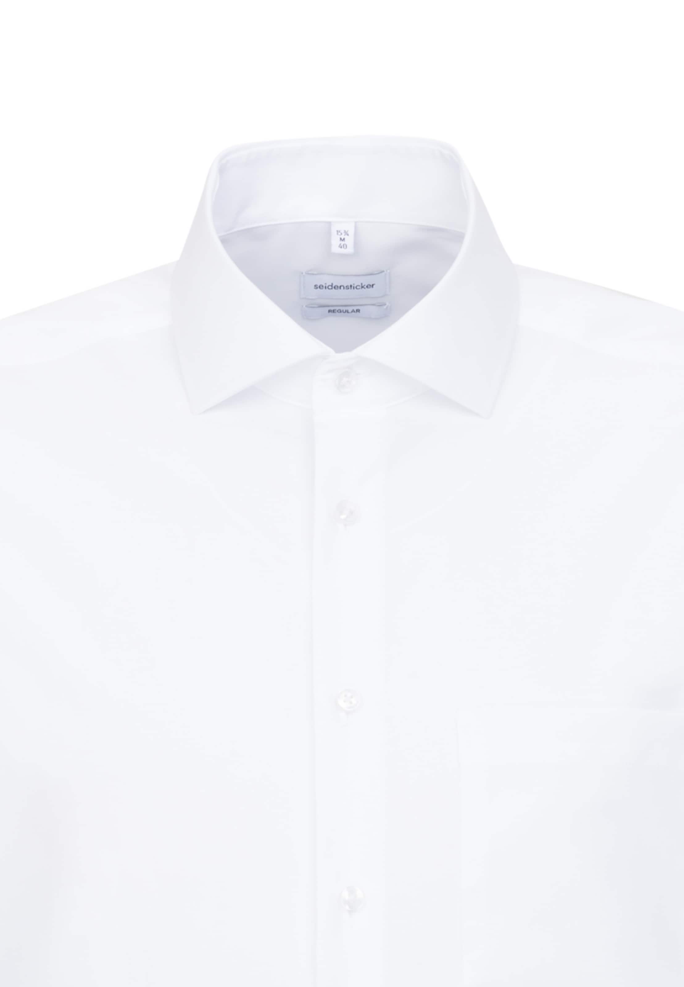 SEIDENSTICKER Regular fit Business shirt in White