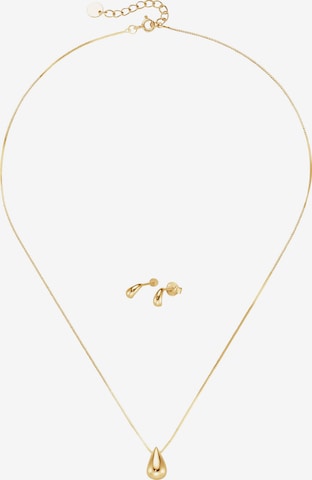 Smart Jewel Schmuckset in Gold: Vorderseite