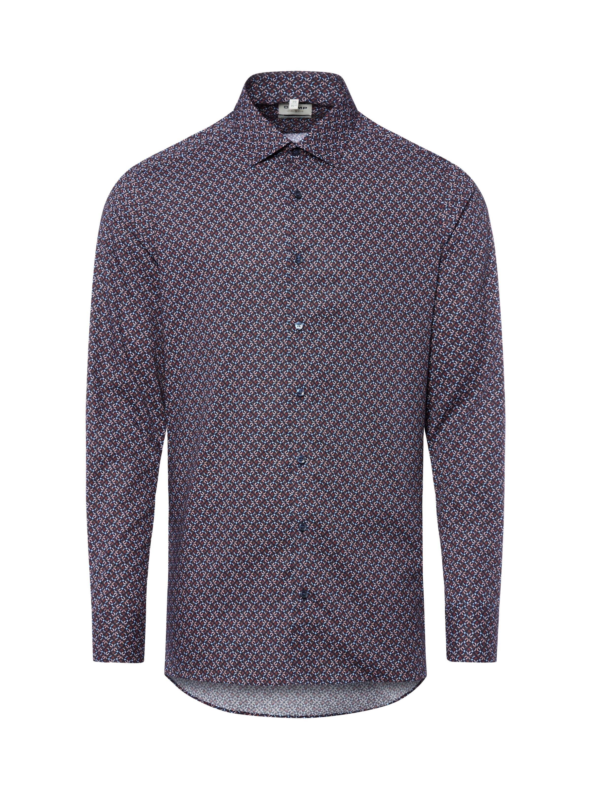 OLYMP Slim fit Business Shirt in Blue: front