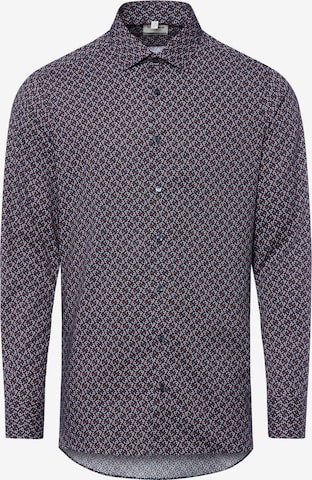 OLYMP Slim fit Business Shirt in Blue: front