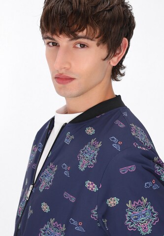 MO - Chaqueta de entretiempo en azul
