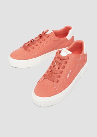 s.Oliver Platform trainers in Orange
