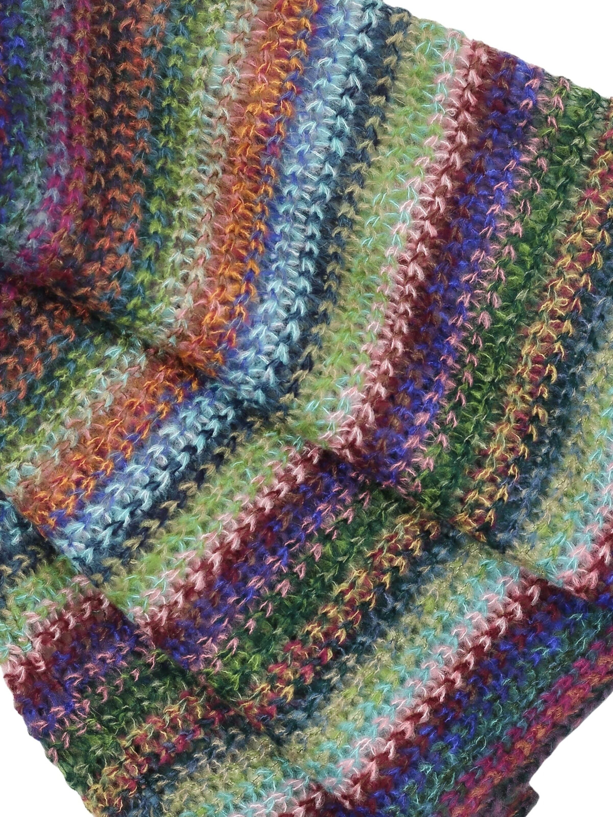 COLLEZIONE ALESSANDRO Tube Scarf 'Strickloop' in Mixed colors