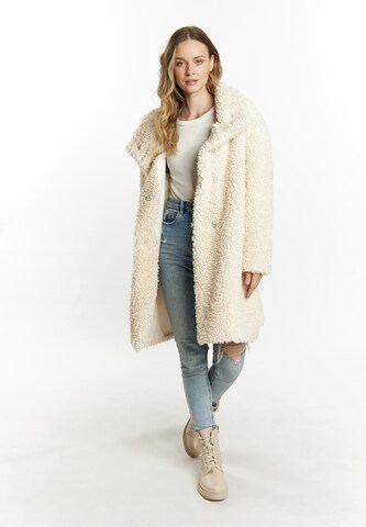 DreiMaster Vintage Between-Seasons Coat in Beige