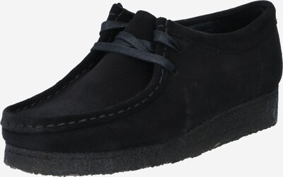 Clarks Originals Schnürschuh 'Wallabee' in schwarz, Produktansicht