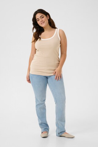 KAFFE CURVE Top 'KCCarina' in Grey