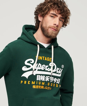 Superdry Sweatshirt in Groen