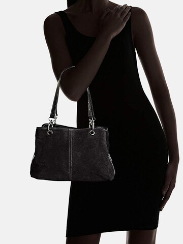 CHICCA BORSE Handtasche in Schwarz: Vorderseite