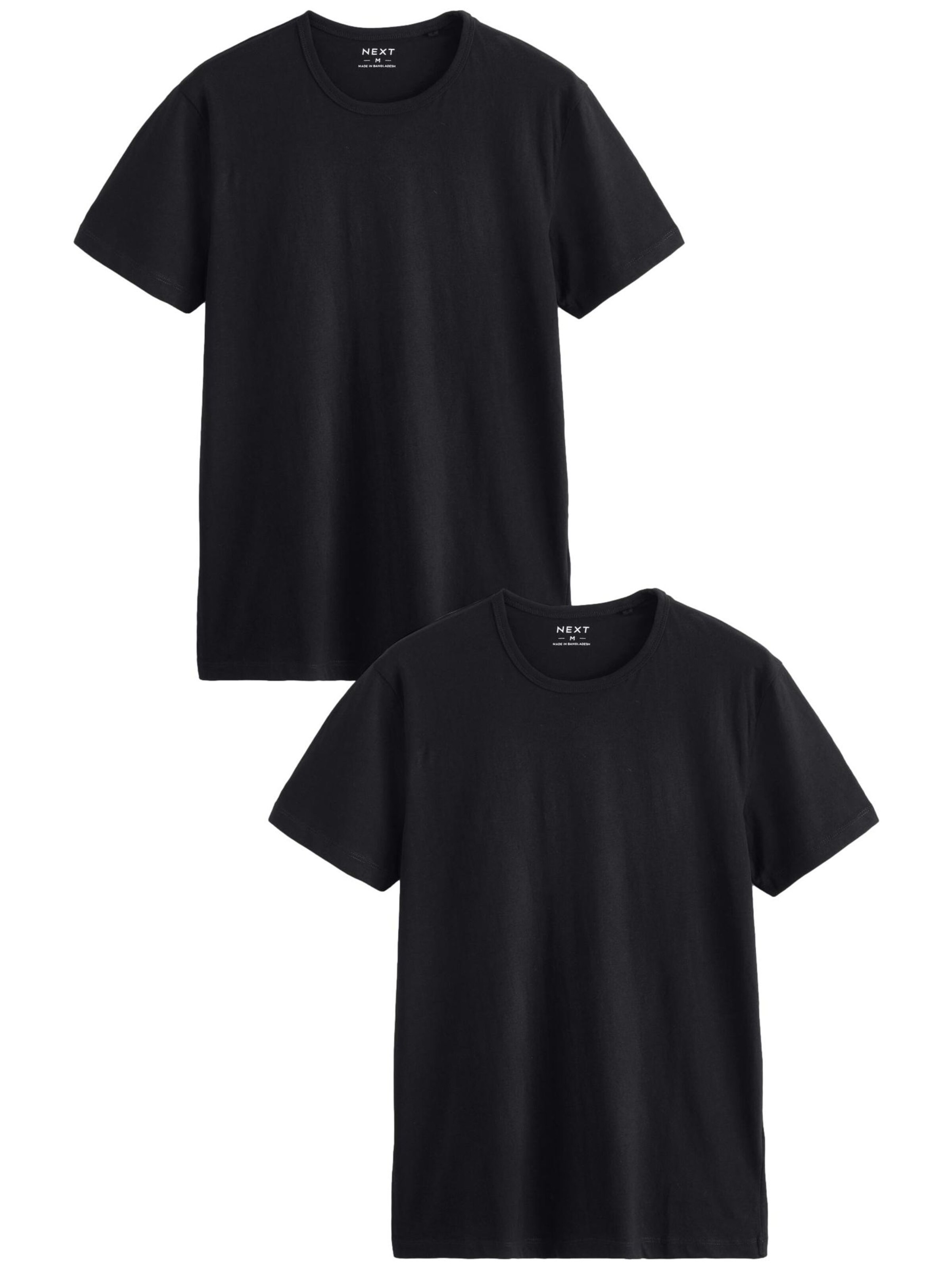 Next Нательная майка в Черный: спереди