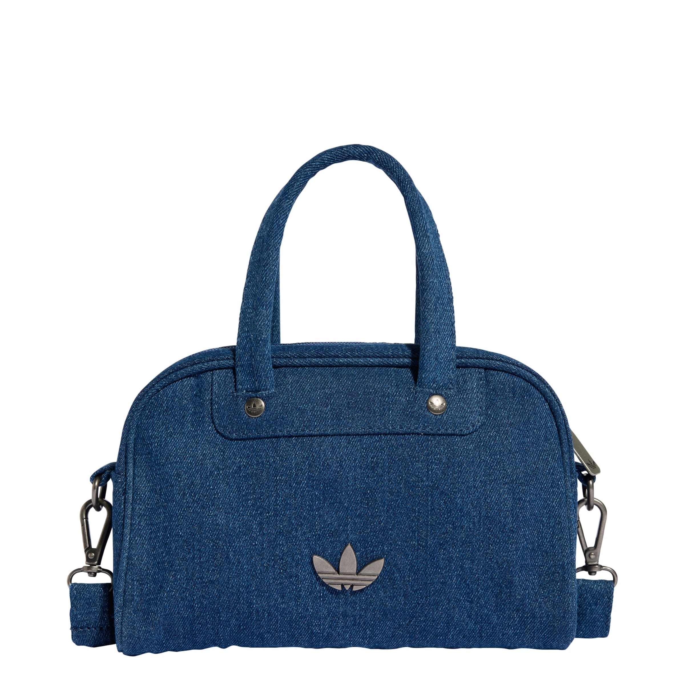 ADIDAS ORIGINALS - Bolso de mano 'Adicolor' en azul: frente