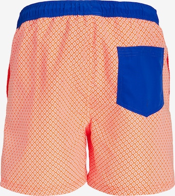 JACK & JONES Board Shorts 'FIJI' in Orange