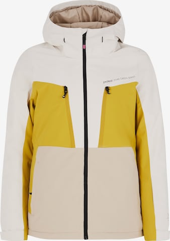 PROTEST Sportjacke 'PRTCALIDA' in Weiß: Vorderseite