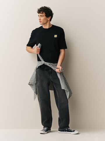 Next T-Shirt 'Künstler' in Schwarz