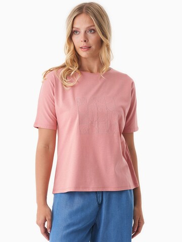 Organication T-Shirt in Pink: Vorderseite