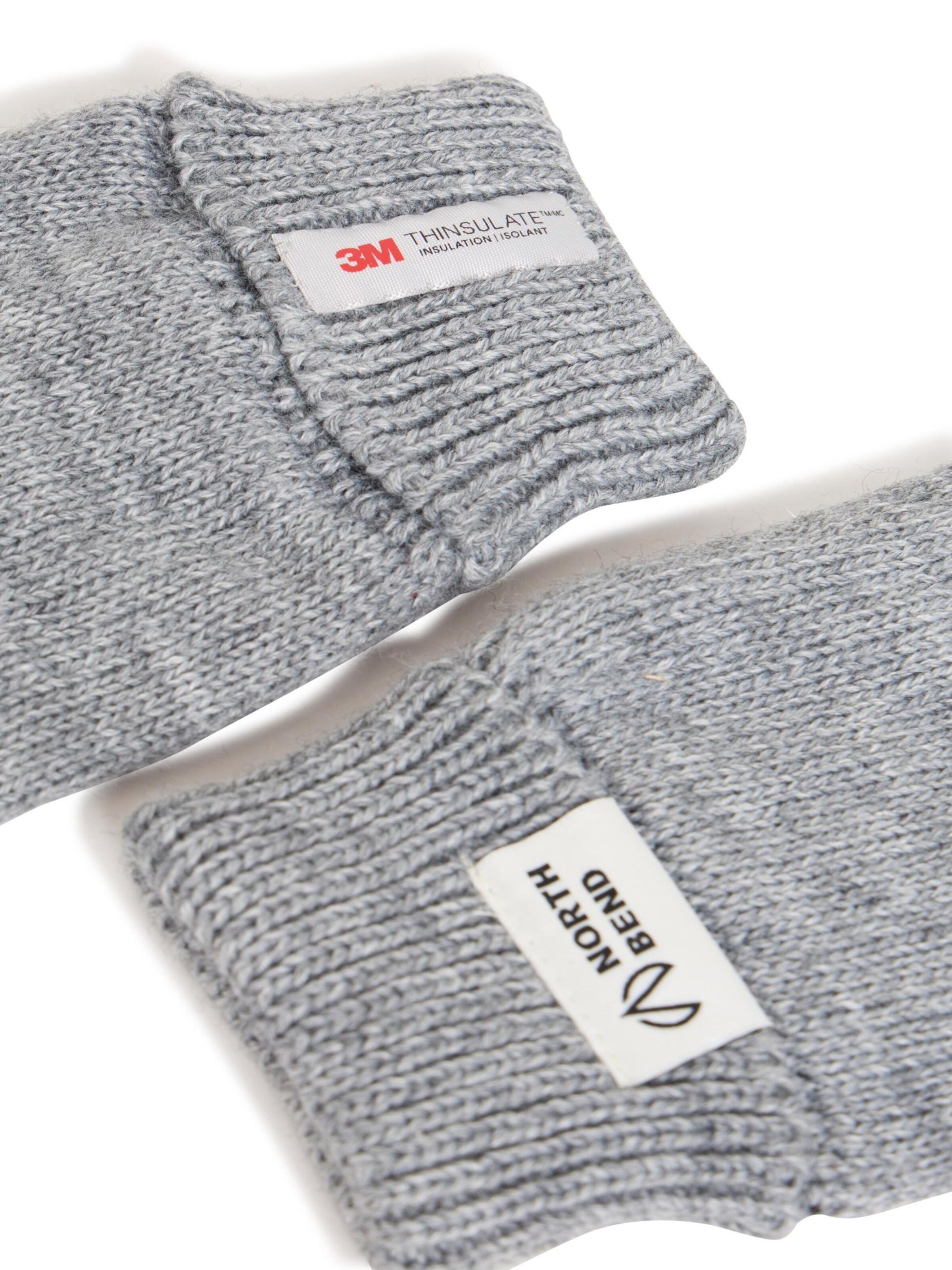 North Bend Full finger gloves 'Ramon' in Grey