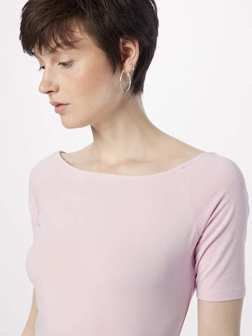 modström T-shirt 'Tansy' i rosa