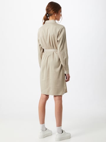 VILA Shirt dress 'Bista' in Beige