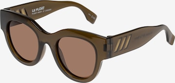 LE SPECS - Gafas de sol 'Float Away' en marrón: frente