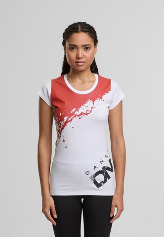 Dangerous DNGRS Shirts 'Anger' i hvid