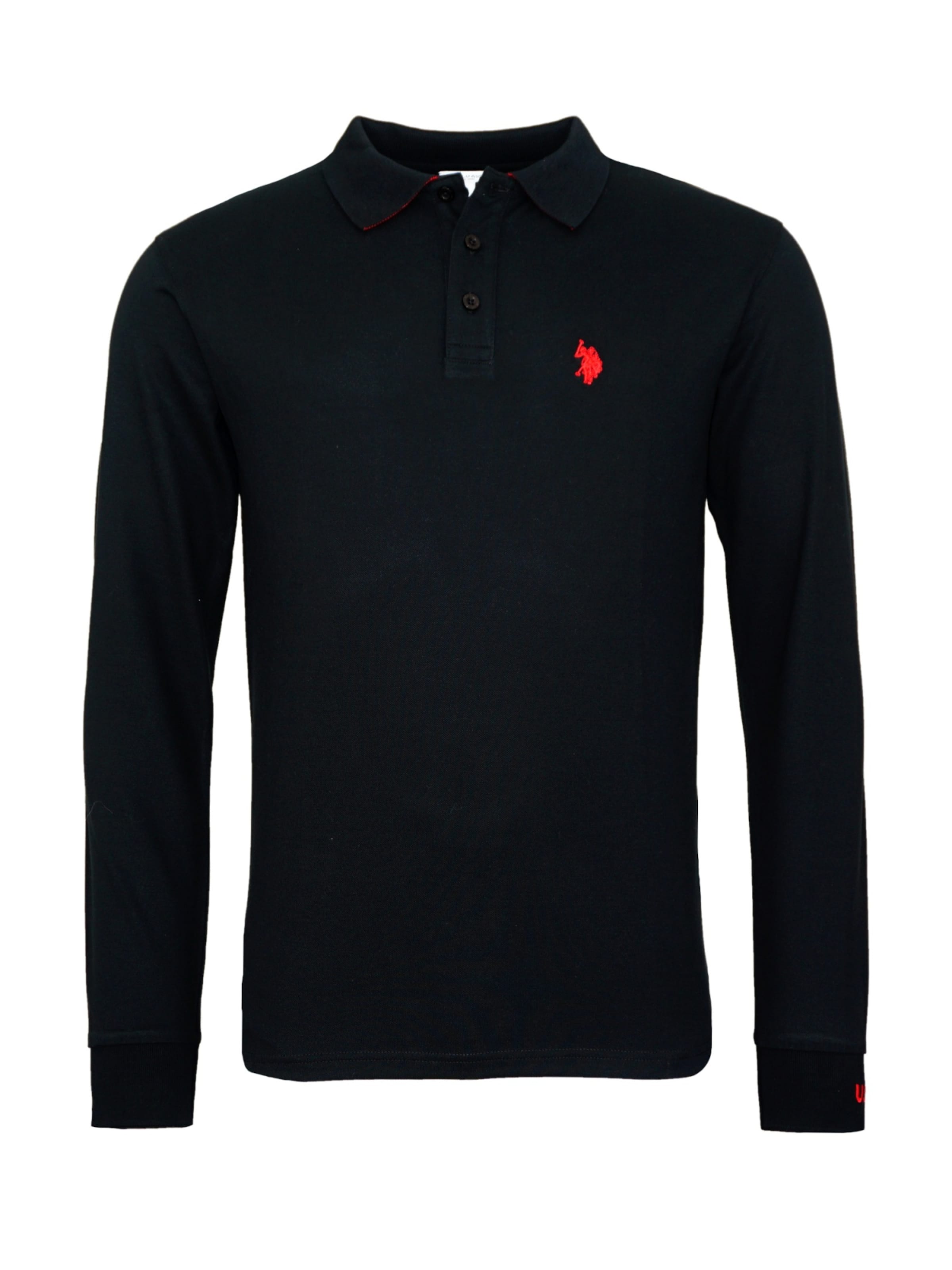 U.S. POLO ASSN. Shirt in Red / Black, Item view