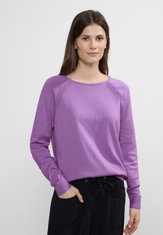 CECIL Sweater in Purple: front
