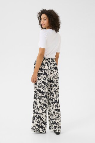 Kaffe Wide leg Broek 'BPliah' in Zwart
