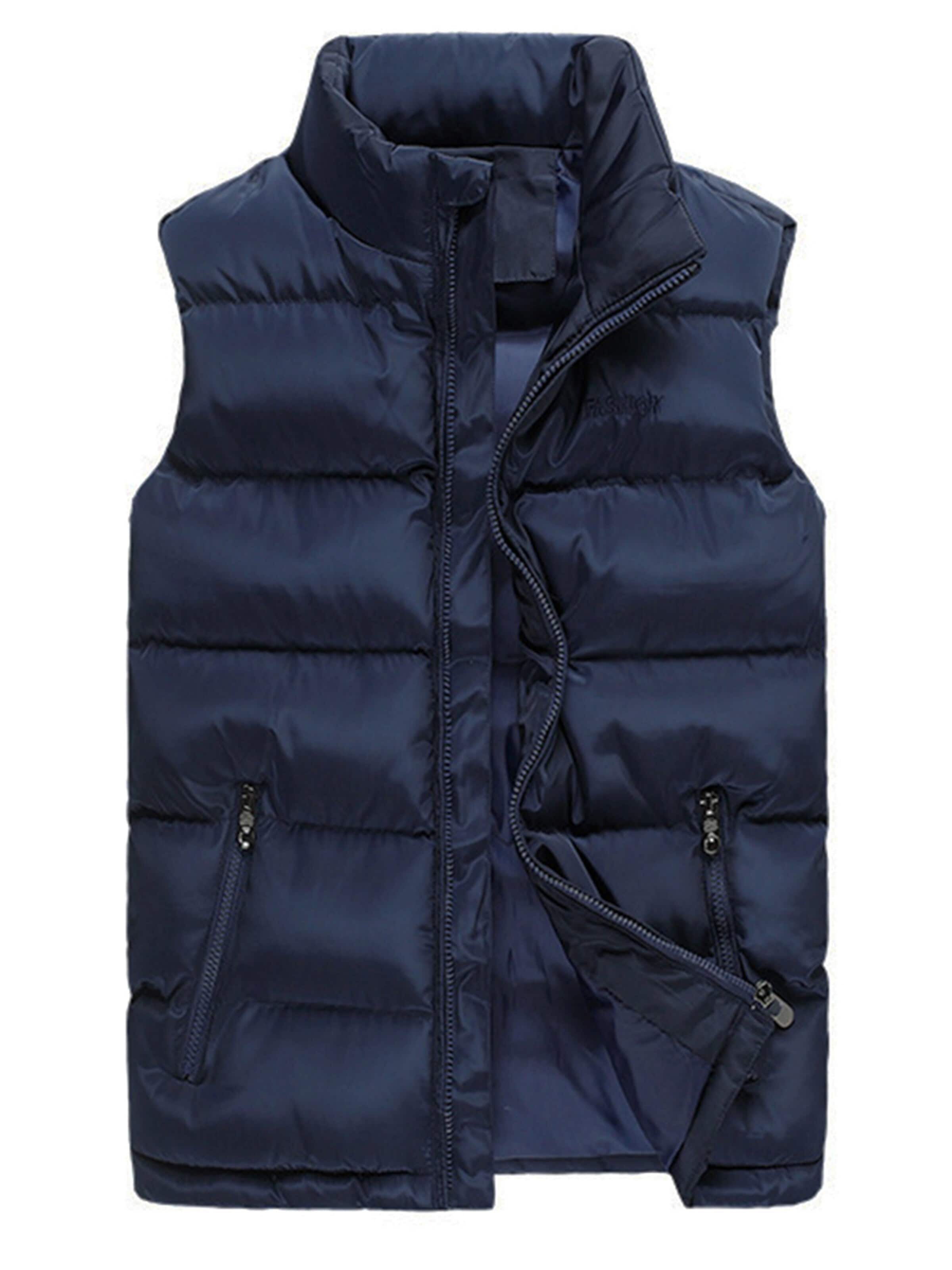 ALLTHEMEN Vest 'Wärmekern' in Blue