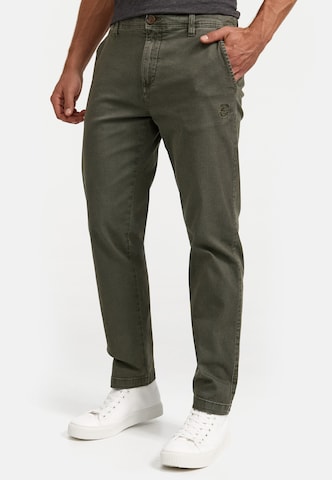 INDICODE JEANS Regular Chino 'Gabrin' in Groen