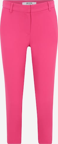 Slimfit Pantaloni di Dorothy Perkins Petite in rosa: frontale