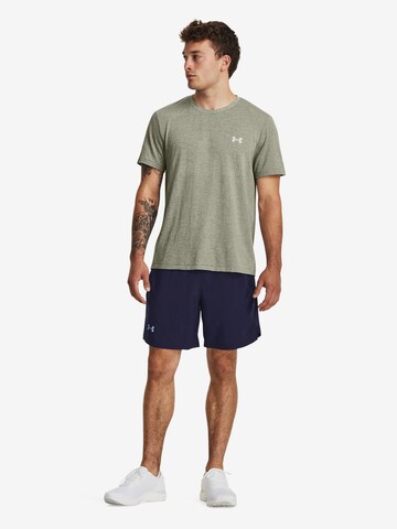 UNDER ARMOUR Performance Shirt 'Seamless Stride' in Green
