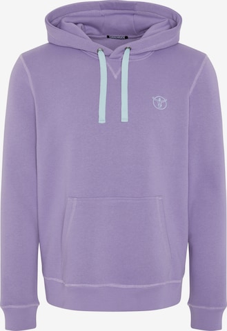 CHIEMSEE Sweatshirt in Purple: front