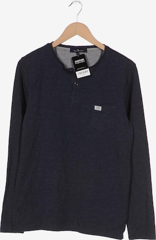 Via Cortesa Shirt in L in Blue: front