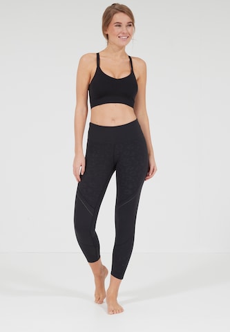 Athlecia Slimfit Sportbroek 'Tianine' in Zwart