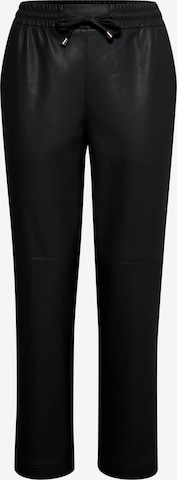 Oxmo Regular Pants 'Paulia' in Black: front