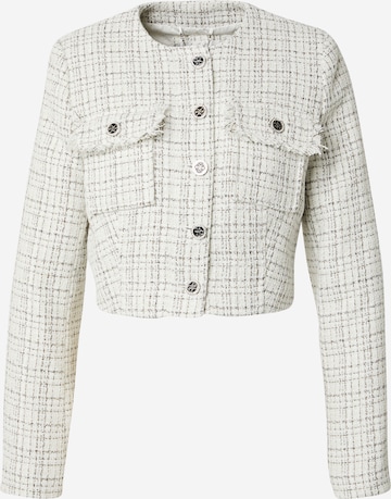 Sacou 'Annamaria' de la GUESS pe alb: față